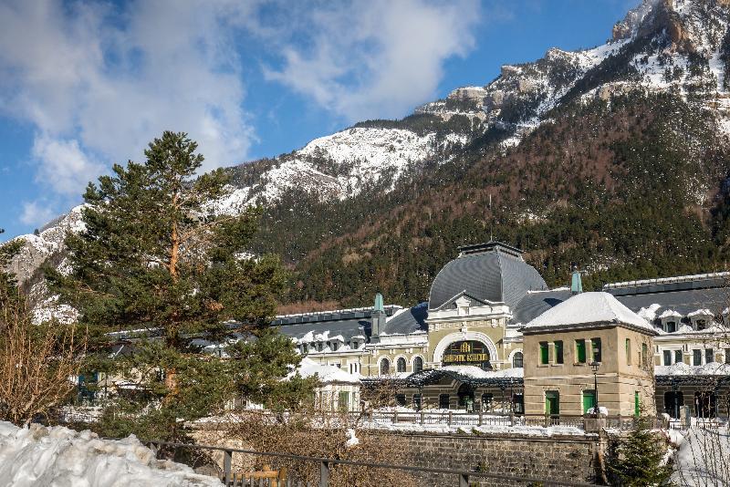 Canfranc Estacion Royal Hideaway Hotel Eksteriør bilde