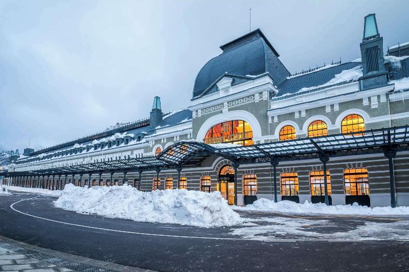 Canfranc Estacion Royal Hideaway Hotel Eksteriør bilde